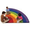 Carpets For Kids Carpets for Kids 8434 Rainbow Seating Rug 8434